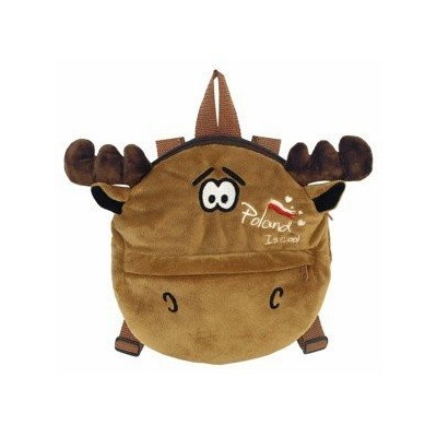 Backpack with moose "I love...
