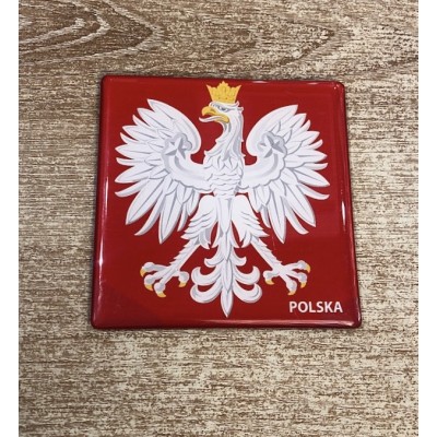 Magnet "Poland- eagle on...