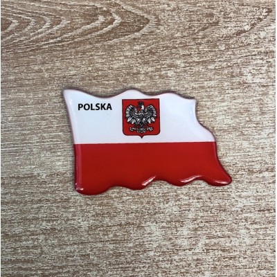 Magnes "Polska flaga na...