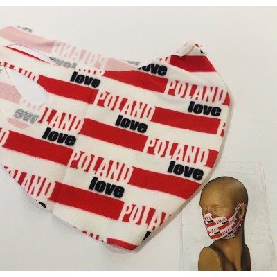 Protective mask "Love Poland"
