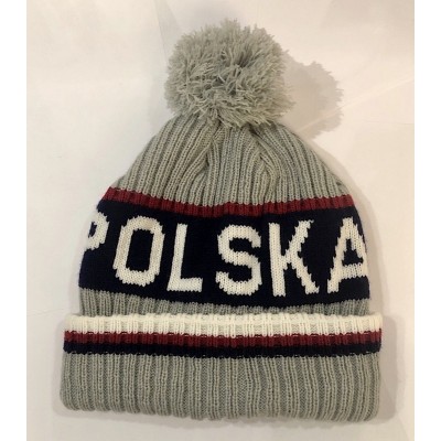 Winter hat "Poland" gray