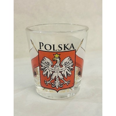 Shot glass - emblem of Poland