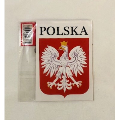 Naklejka "Polska- herb"